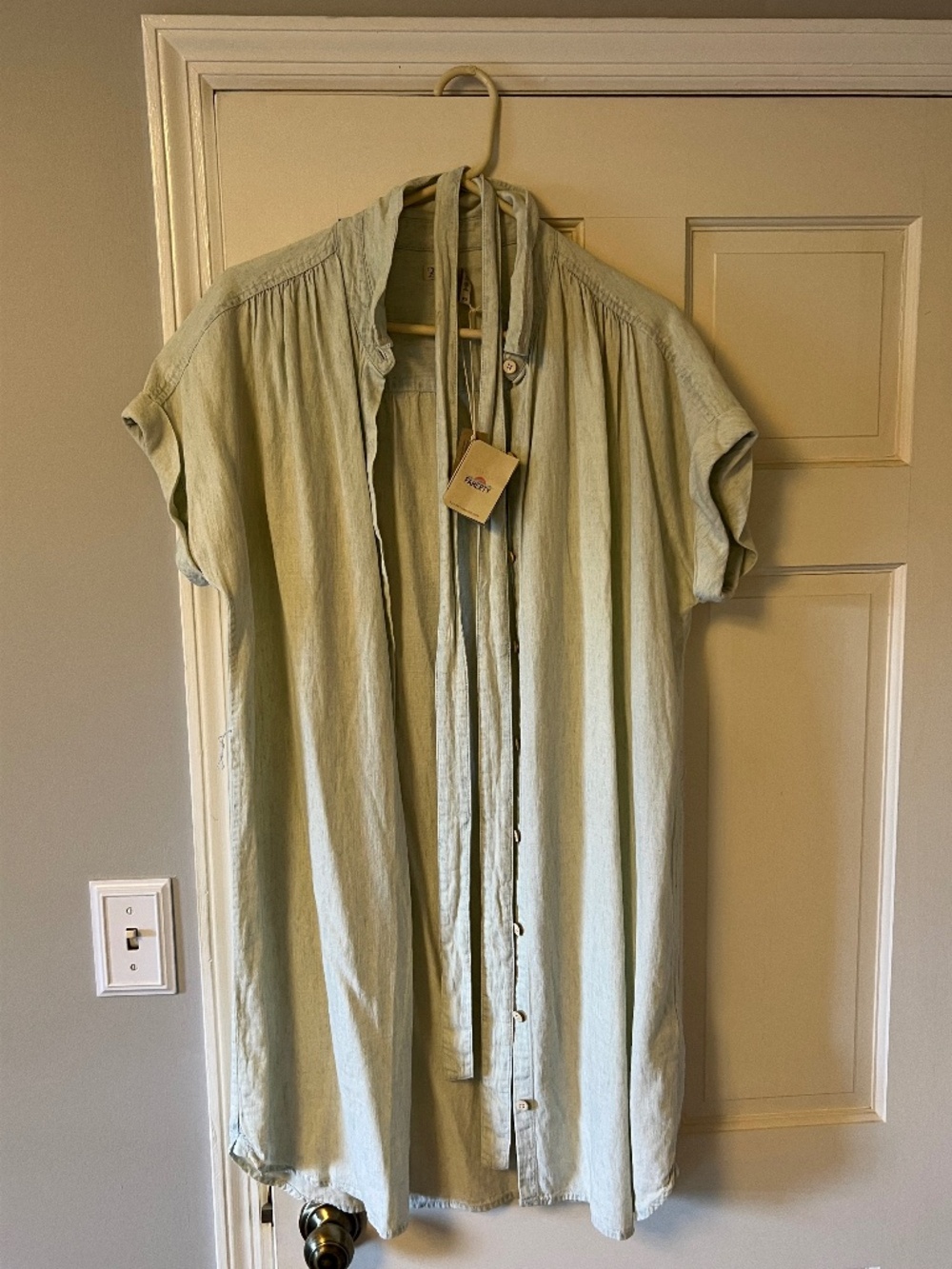 Faherty Breeze Shirtdress (NWT)